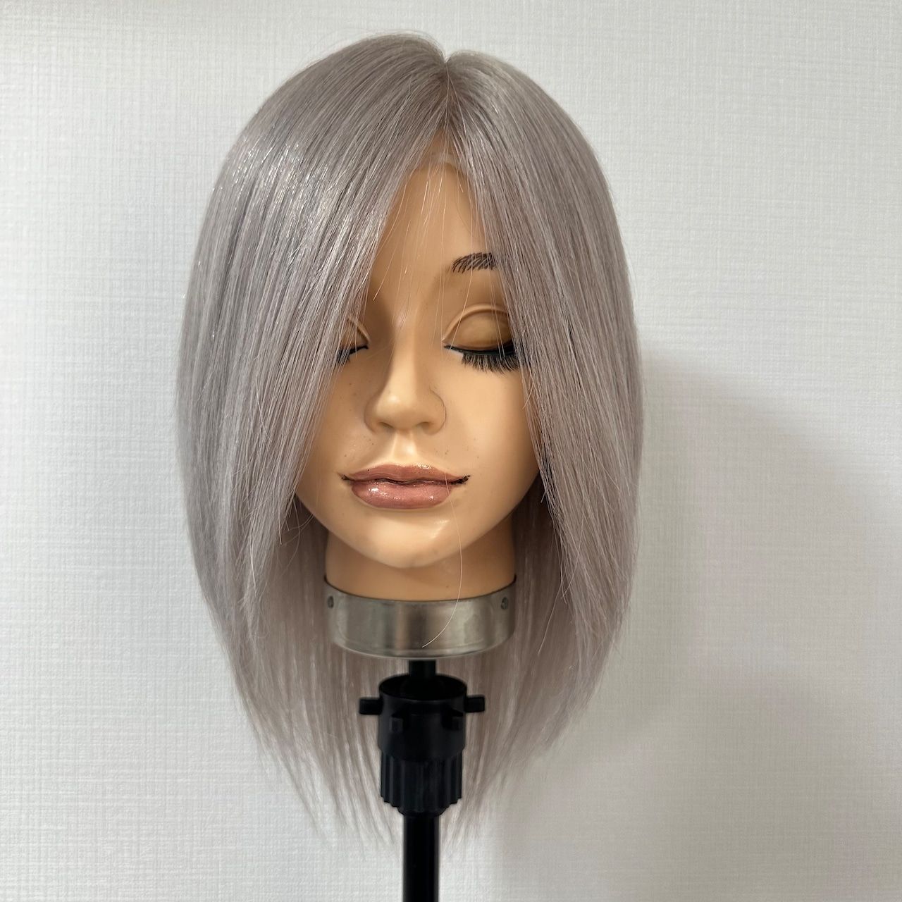 FT Race Uncut 30cm Gray 100% Remy Human Hair