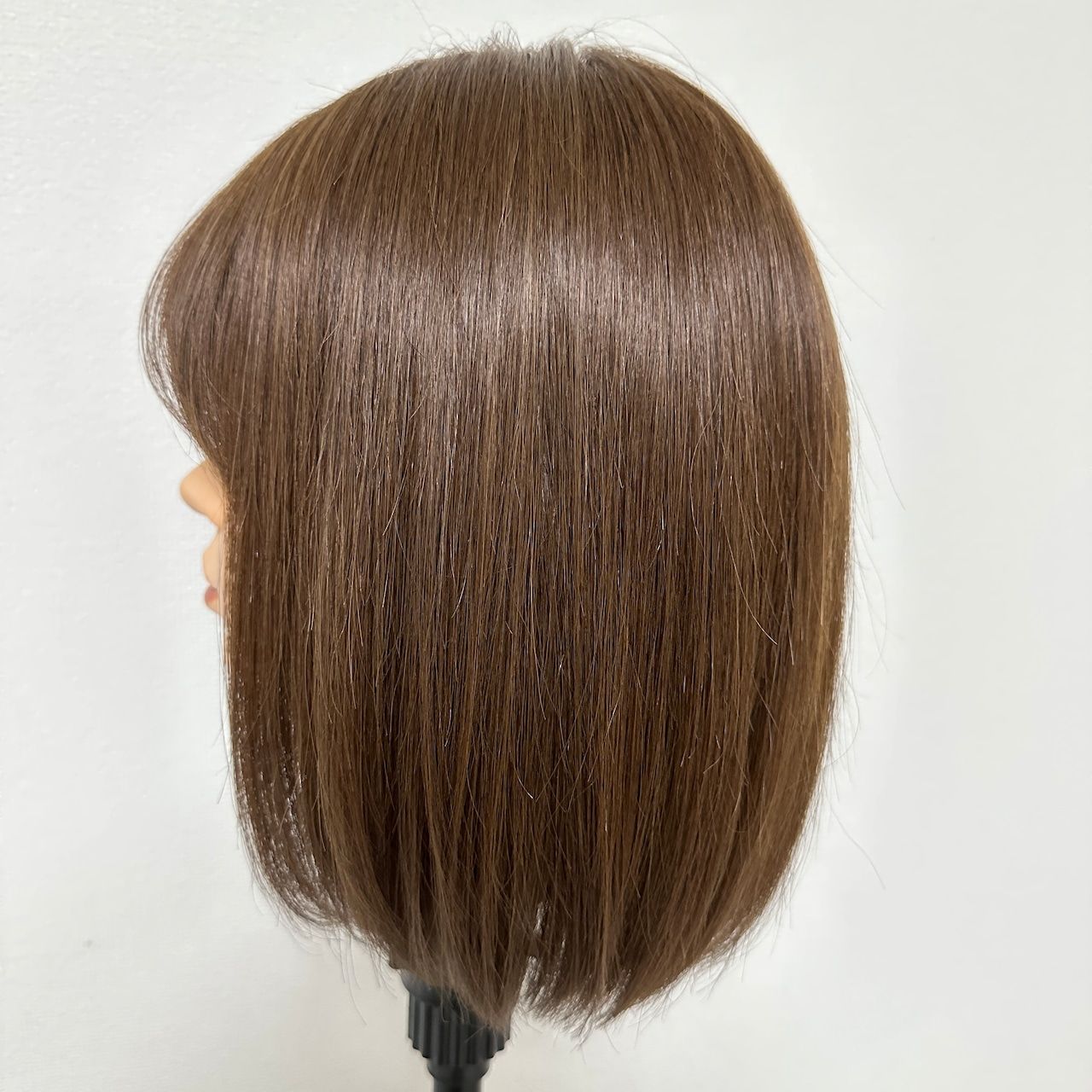 Monofilament "MIREI" Beige-Brown Pre-Styled 100% Remy Human Hair