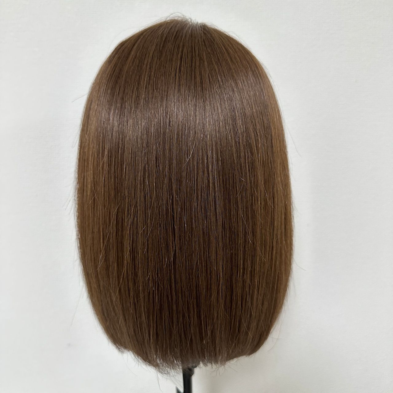 Monofilament "MIREI" Beige-Brown Pre-Styled 100% Remy Human Hair