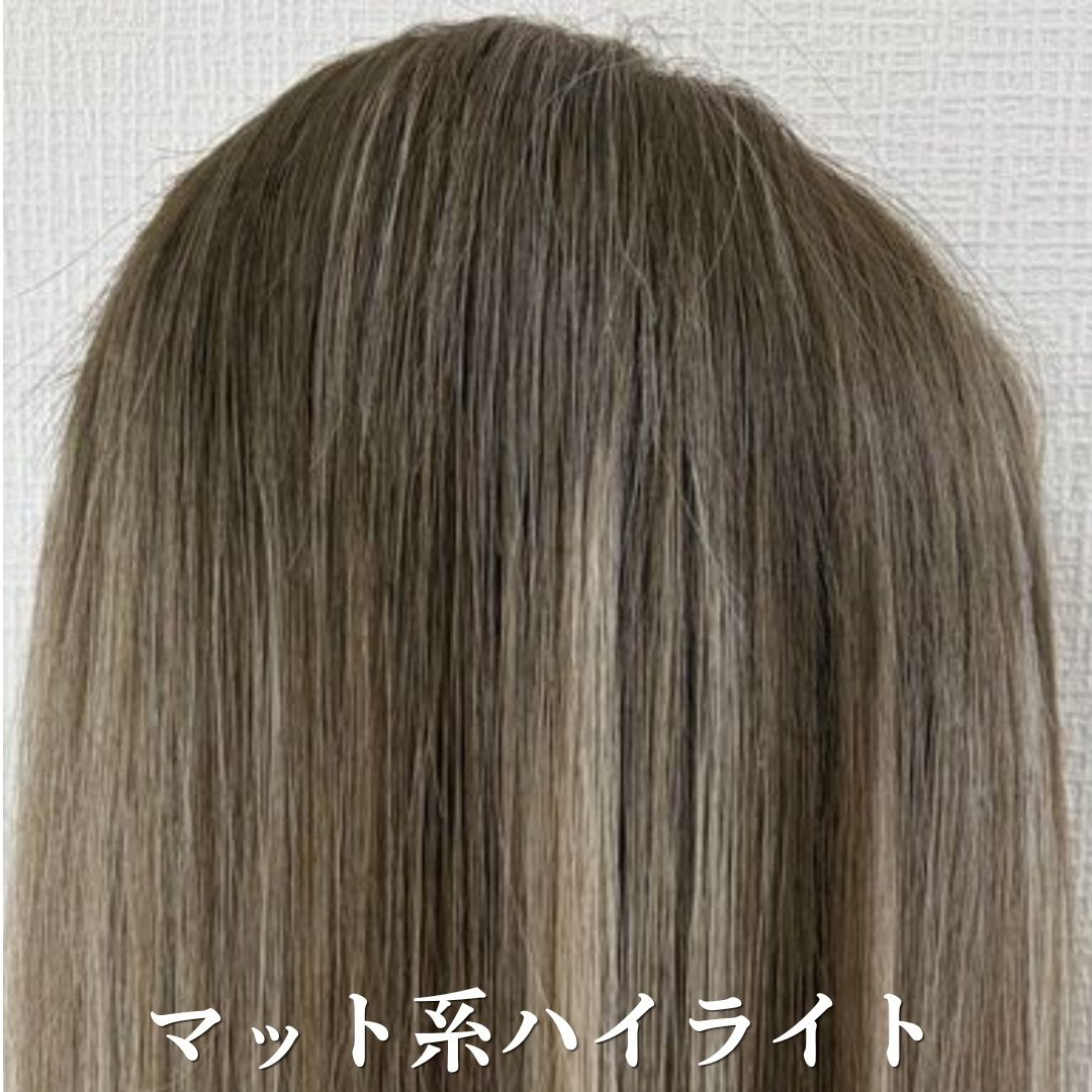 セミロング(3スタイル)医療用全頭用ウィッグ