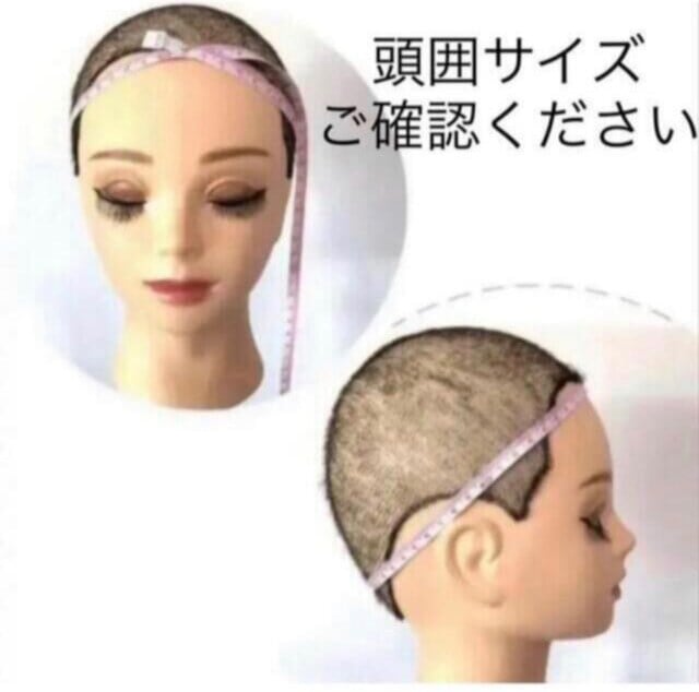 3Dウィッグ軽量 商品名:ソフィア 前髪なし