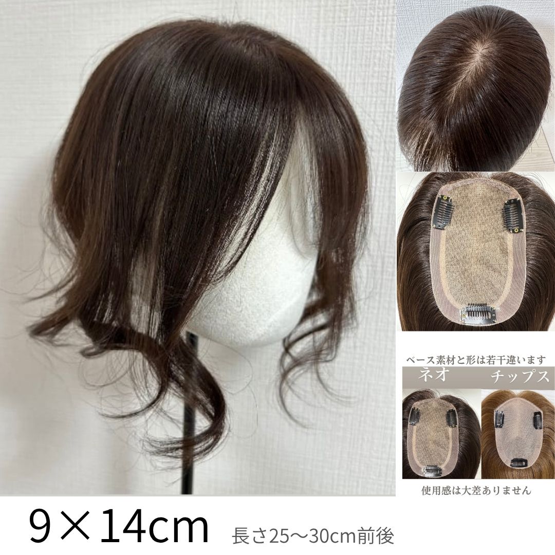 ネオパーマピース(百合子ワイヤー付き)部分用ウィッグ
