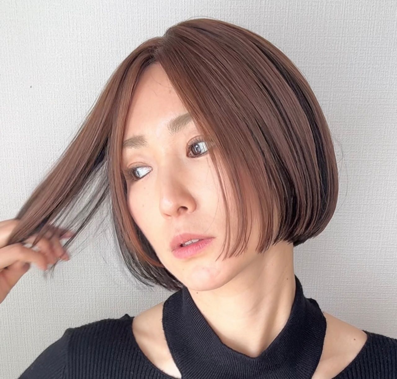 3D Wig "Anna" Umbrella Color Pre-Styled 100% Remy Human Hair