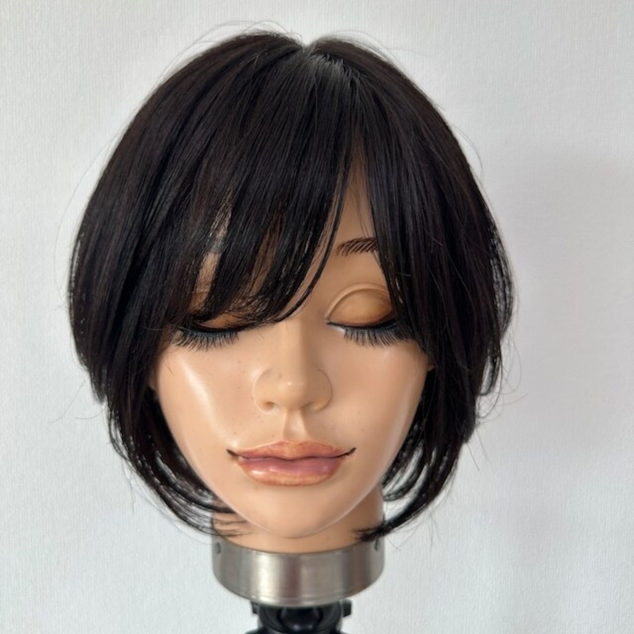 3D Wig "YURIKO" Natural Black Pre-Styled 100% Remy Human Hair