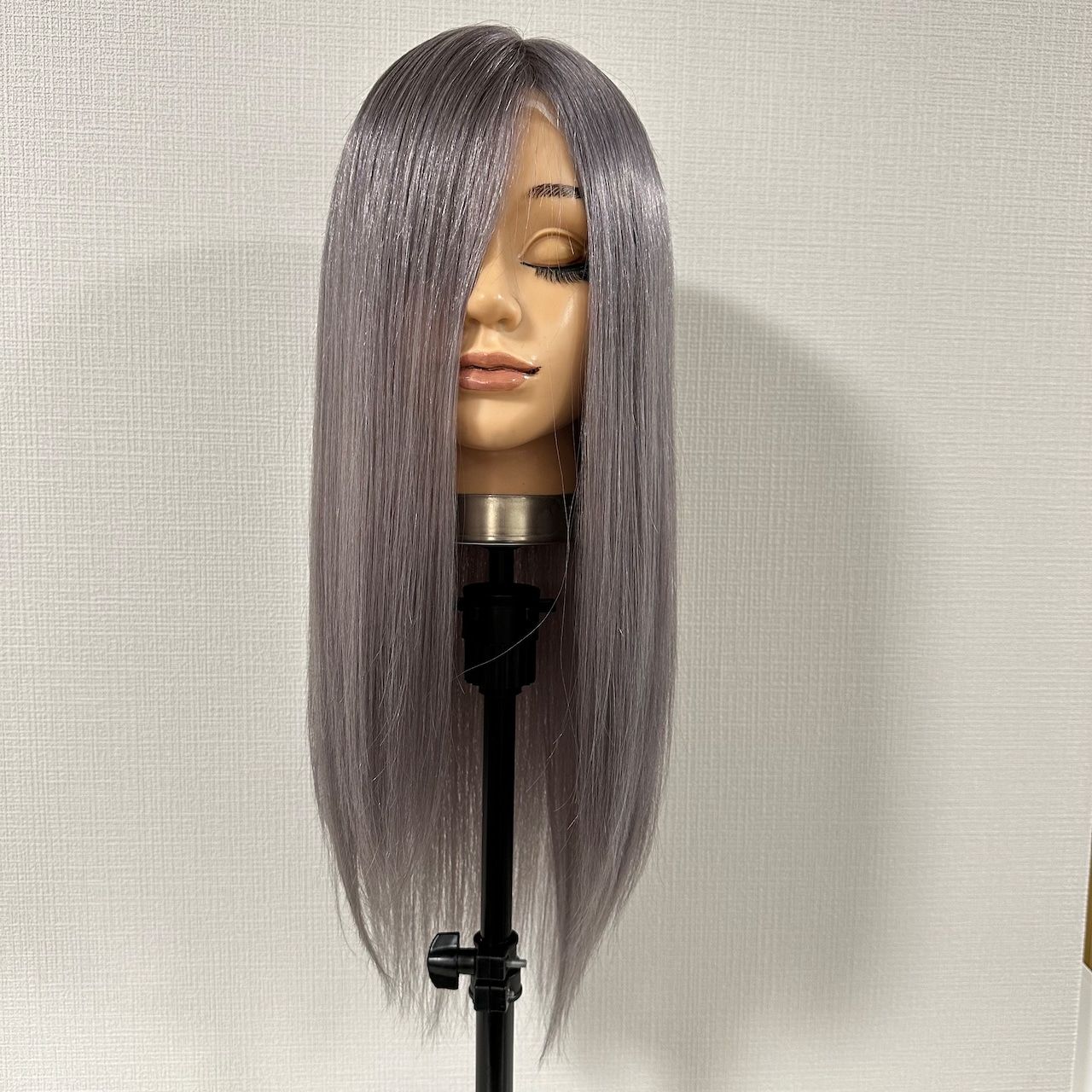 FT Race Uncut 50-55cm Lavender Gray 100% Remy Human Hair