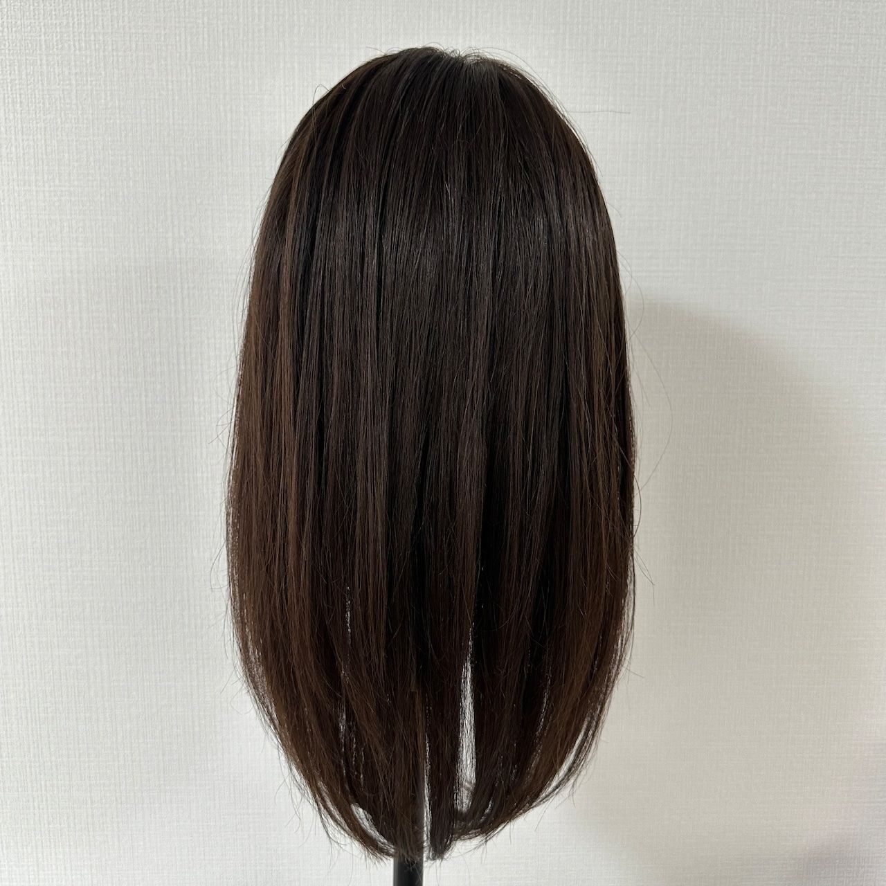 Monofilament "Junko" Natural-Brown Pre-Styled 100% Remy Human Hair