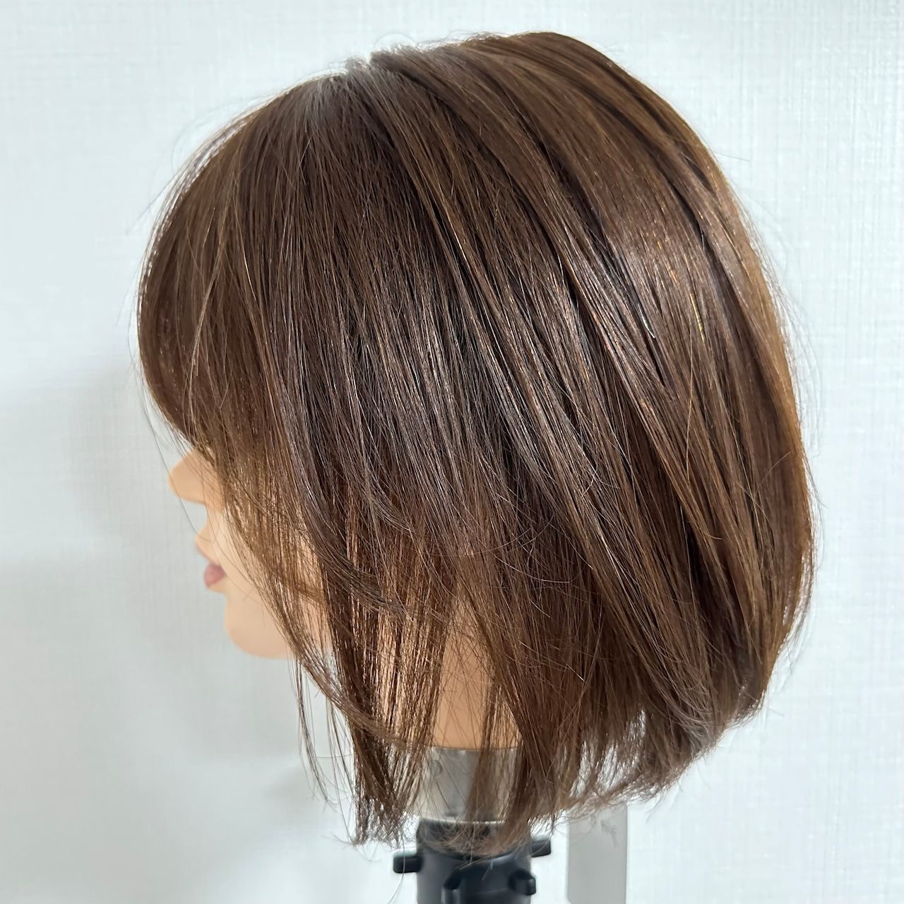 Monofilament "MIMI" Natural-Brown Pre-Styled 100% Remy Human Hair