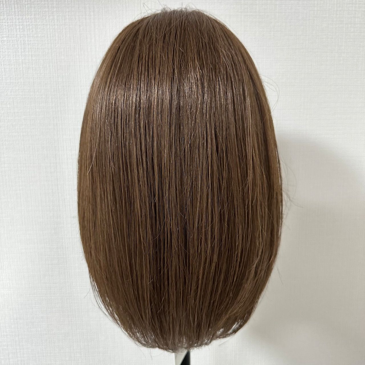 Monofilament "REINA" Ash-Brown Pre-Styled 100% Remy Human Hair