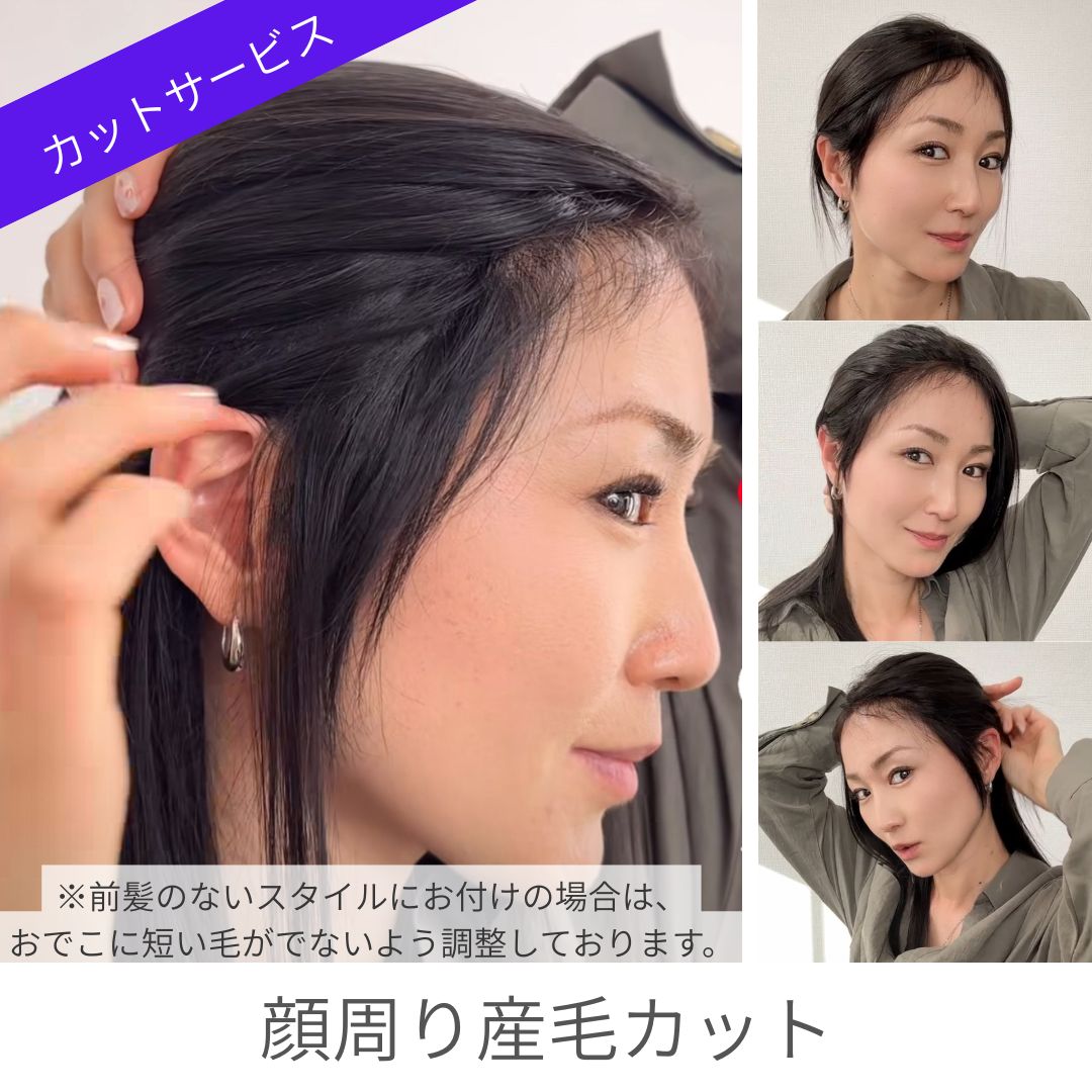 セミロング（３スタイル）医療用全頭用ウィッグ