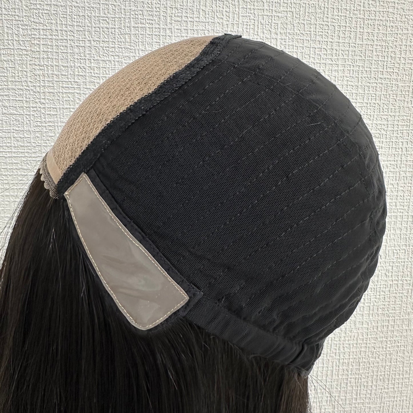 スキンレース生え際(テープ台付き) 商品名:ゆき 前髪あり/なし