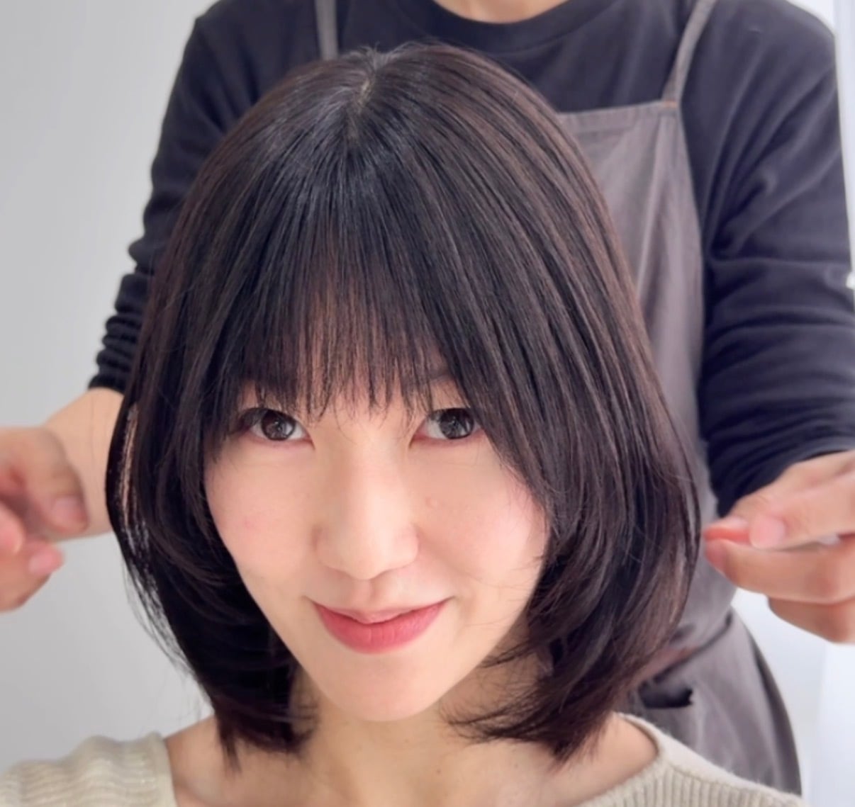 商品名:かえで スキンレース生え際(テープ台付き) 前髪あり