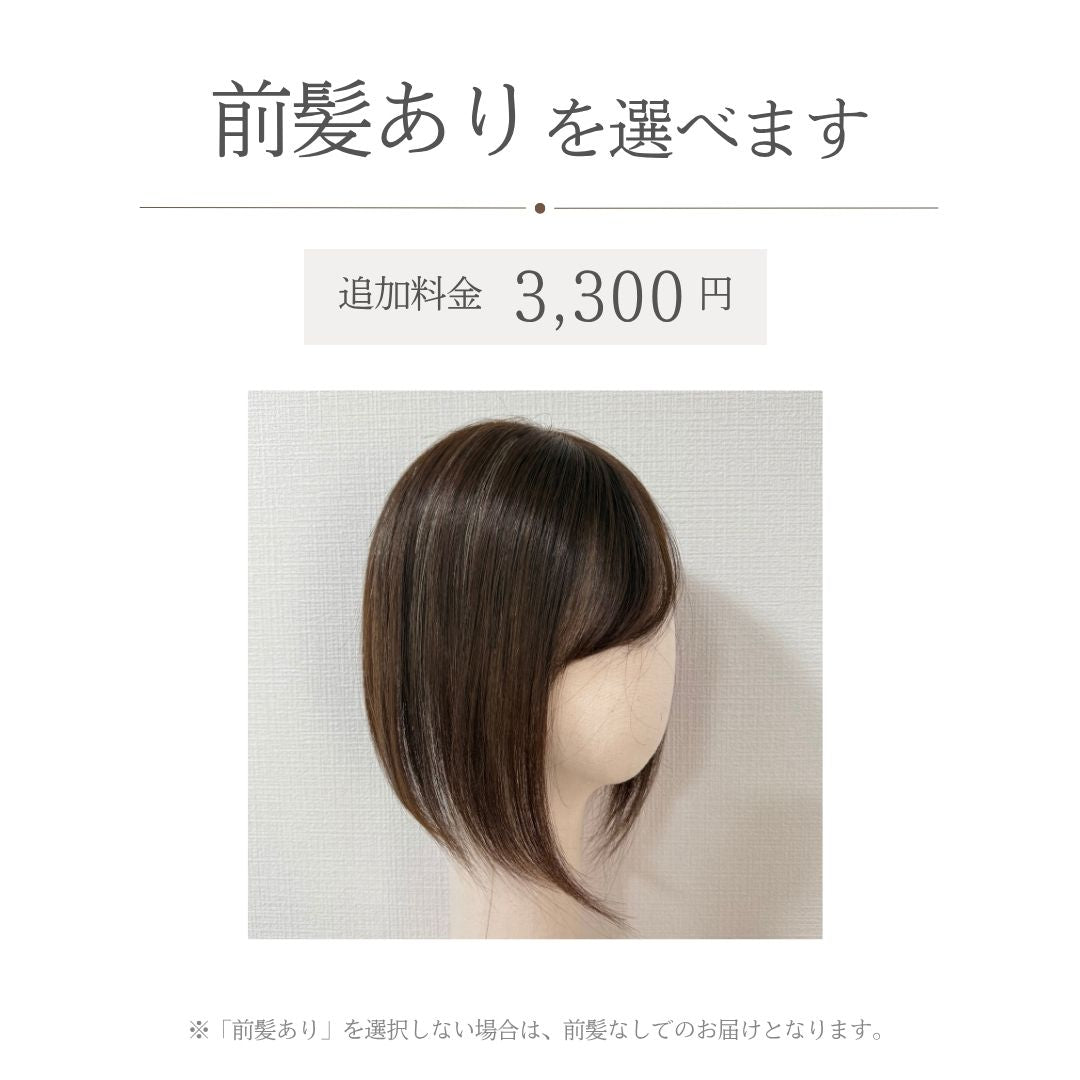 チップスピース（百合子ワイヤー付き） 部分用ウィッグ