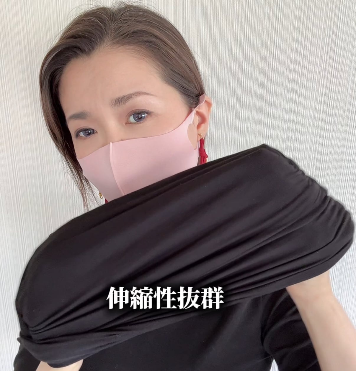 百合子ケアキャップ(モダールツイスト) 片手で被れるデザイン