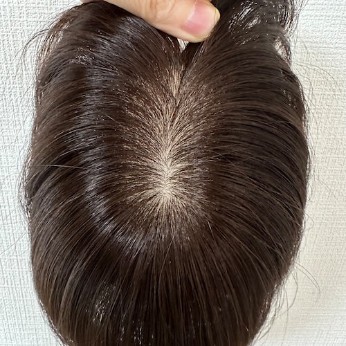 Onigiri Topper – With/Without Bangs – 100% Remy Human Hair